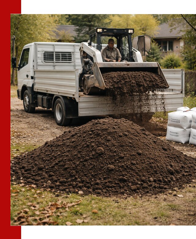 Доставка садовой земли в больших объёмах в Михайловке