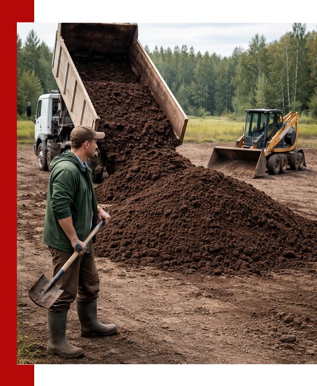 Купить верховой торф с доставкой в Михайловке для садоводства и растений