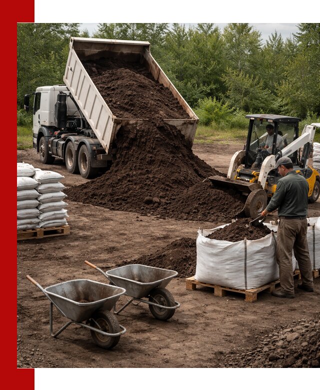 Доставка и продажа торфогрунта в Михайловке оптом и в розницу