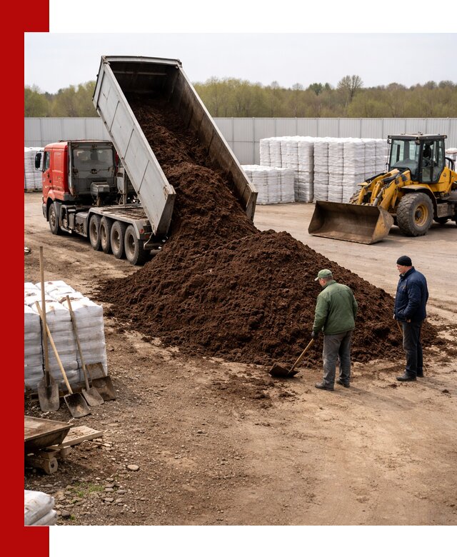 Доставка торфяных смесей оптом и в розницу в Михайловке