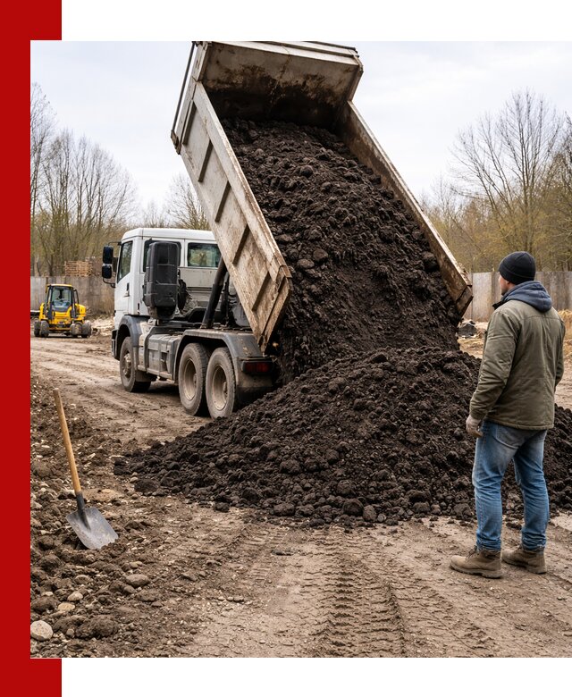 Доставка чернозема навалом в Михайловке быстро и выгодно