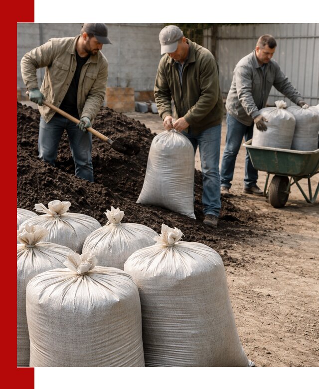 Купить чернозем в мешках с доставкой в Михайловке