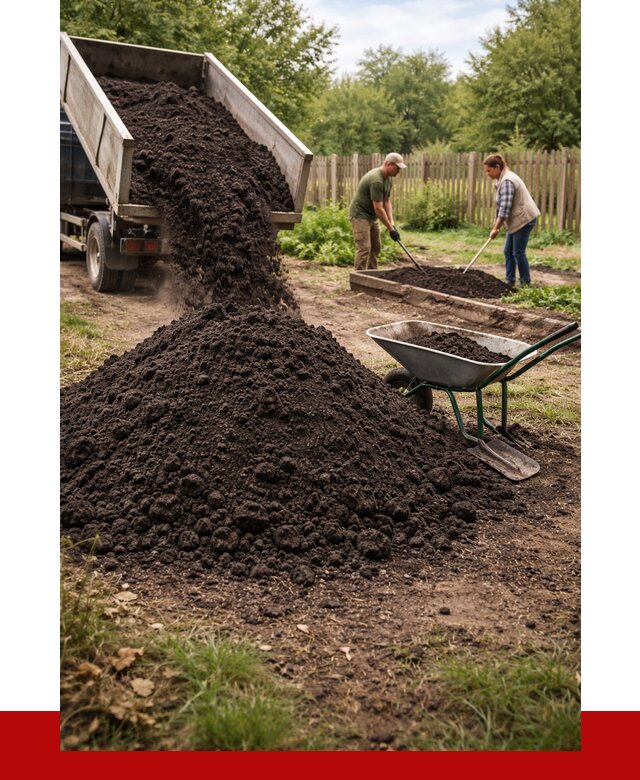 Купить чернозем для огорода в Михайловке от 2542 р. | ПРОНЕРУДМхл