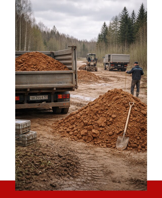 Глина и суглинки в Михайловке от 4575 р. за куб | ПРОНЕРУДМхл
