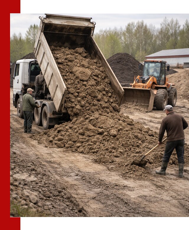 Доставка глин и суглинков в Михайловке оптом и вкрай