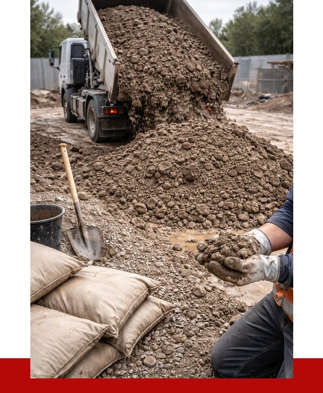 Купить глина для засыпки в Михайловке от 1220 р. за куб | ПРОНЕРУДМхл