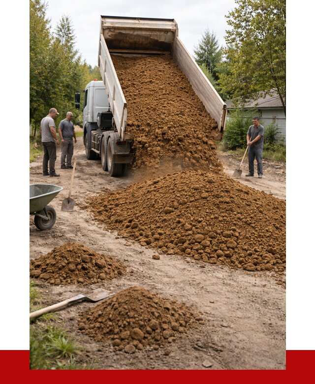 Купить суглинок с доставкой в Михайловке от 2542 р. за куб | ПРОНЕРУДМхл