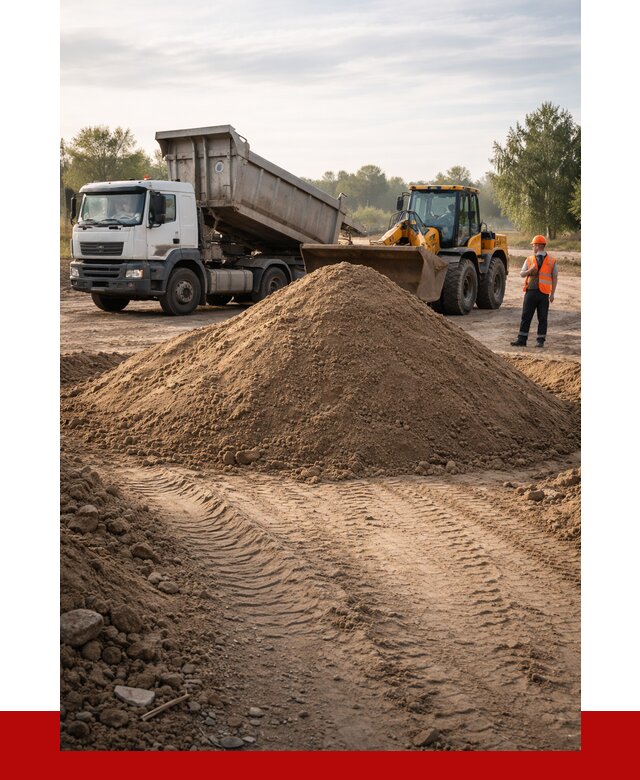 Купить песчаный грунт с доставкой в Михайловке от 4270 р. | ПРОНЕРУДМхл
