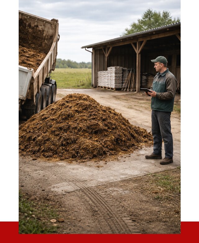 Купить навоз с доставкой в Михайловке от 1220 р. за куб | ПРОНЕРУДМхл