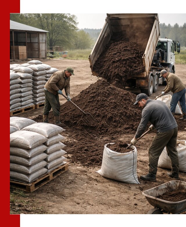 Доставка компоста оптом и в розницу в Михайловке