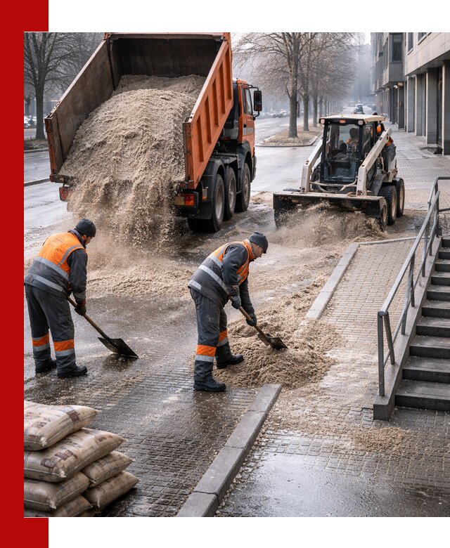 Поставка противогололедных материалов в Михайловке