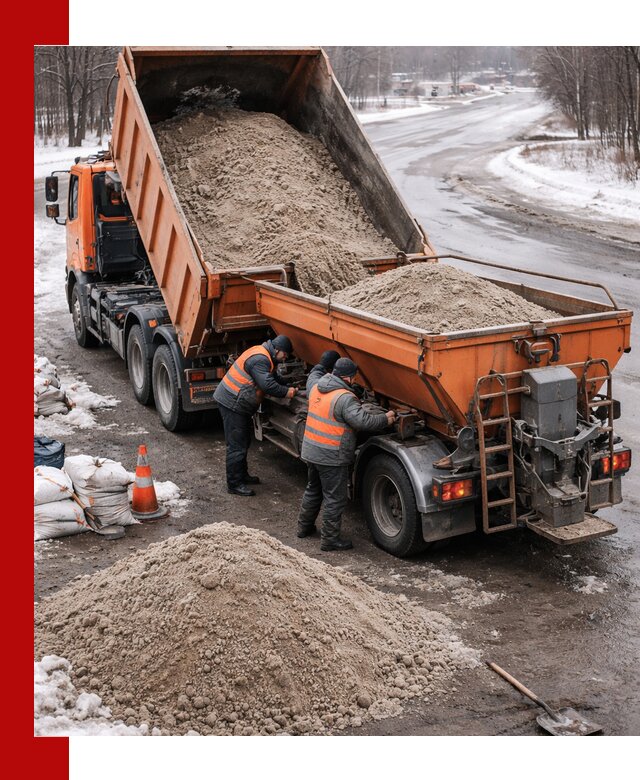 Поставка и вывоз пескосоля в Михайловке оптом и в розницу
