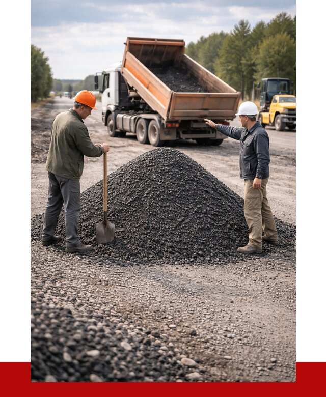 Купить асфальтовую крошку для дорог в Михайловке от 4270 р. | ПРОНЕРУДМхл