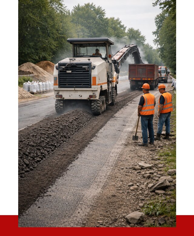 Фрезерованный асфальт в Михайловке от 2237 р./куб. | ПРОНЕРУДМхл