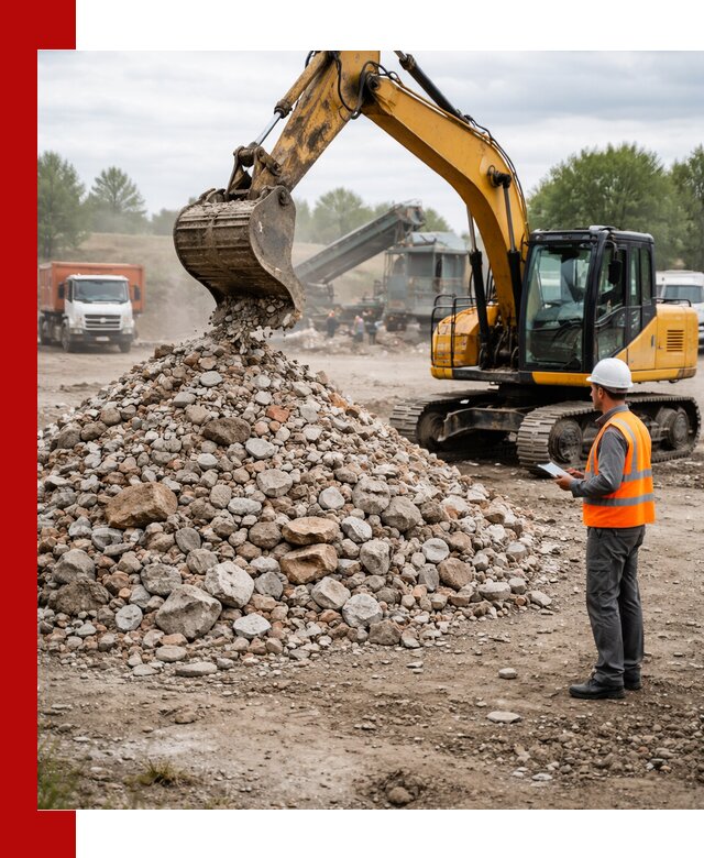 Доставка и вывоз строительного боя в Михайловке