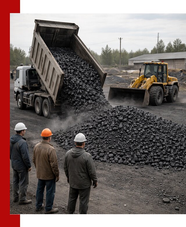 Доставка угля антрацита в Михайловке с самосвалами и погрузкой