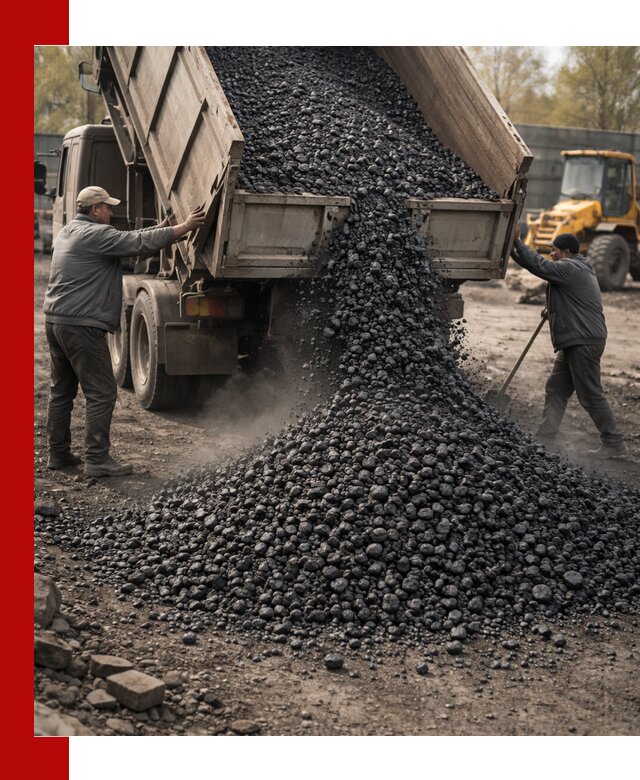 Доставка угля семечка самосвалами в Михайловке