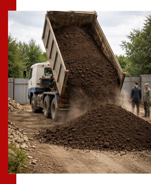 Доставка самосвалом 10 кубов в Михайловке быстро и надёжно