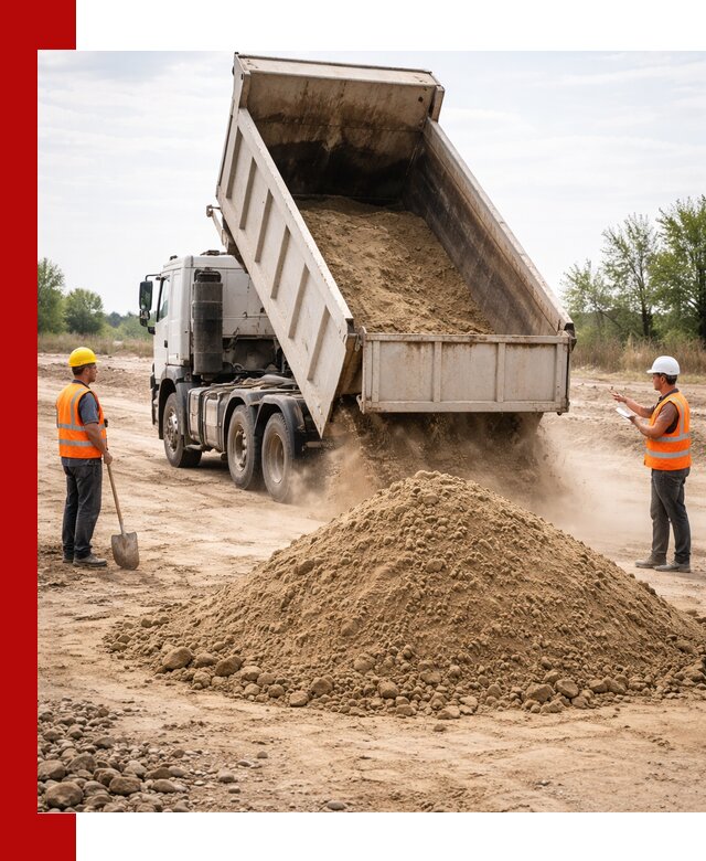 Доставка самосвалом 15 кубов в Михайловке за город и по городу