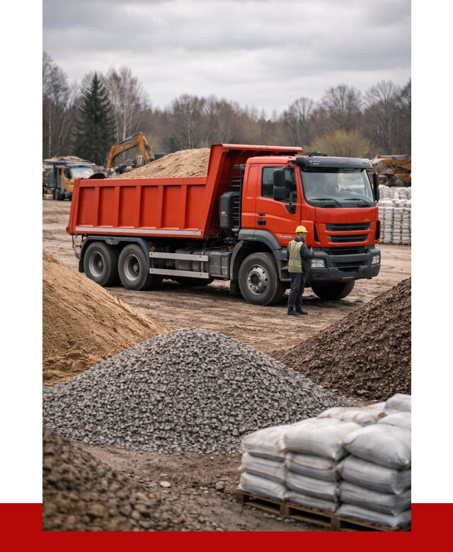 Доставка самосвалом 25 кубов в Михайловке от 7625 р. | ПРОНЕРУДМхл