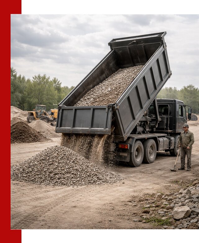 Доставка самосвалом 30 м3 по выгодным ценам в Михайловке