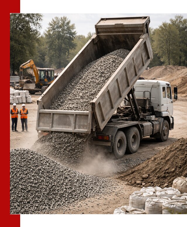 Аренда самосвала в Михайловке для доставки сыпучих и нерудных материалов