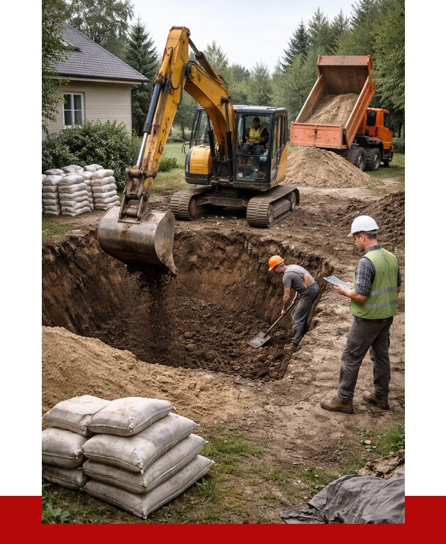 Рытье котлована в Михайловке быстро от 4575 р. ПРОНЕРУДМхл