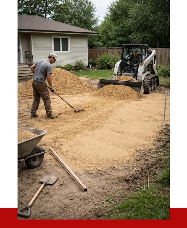 Отсыпка участка песком в Михайловке, от 2542 р., ПРОНЕРУДМхл